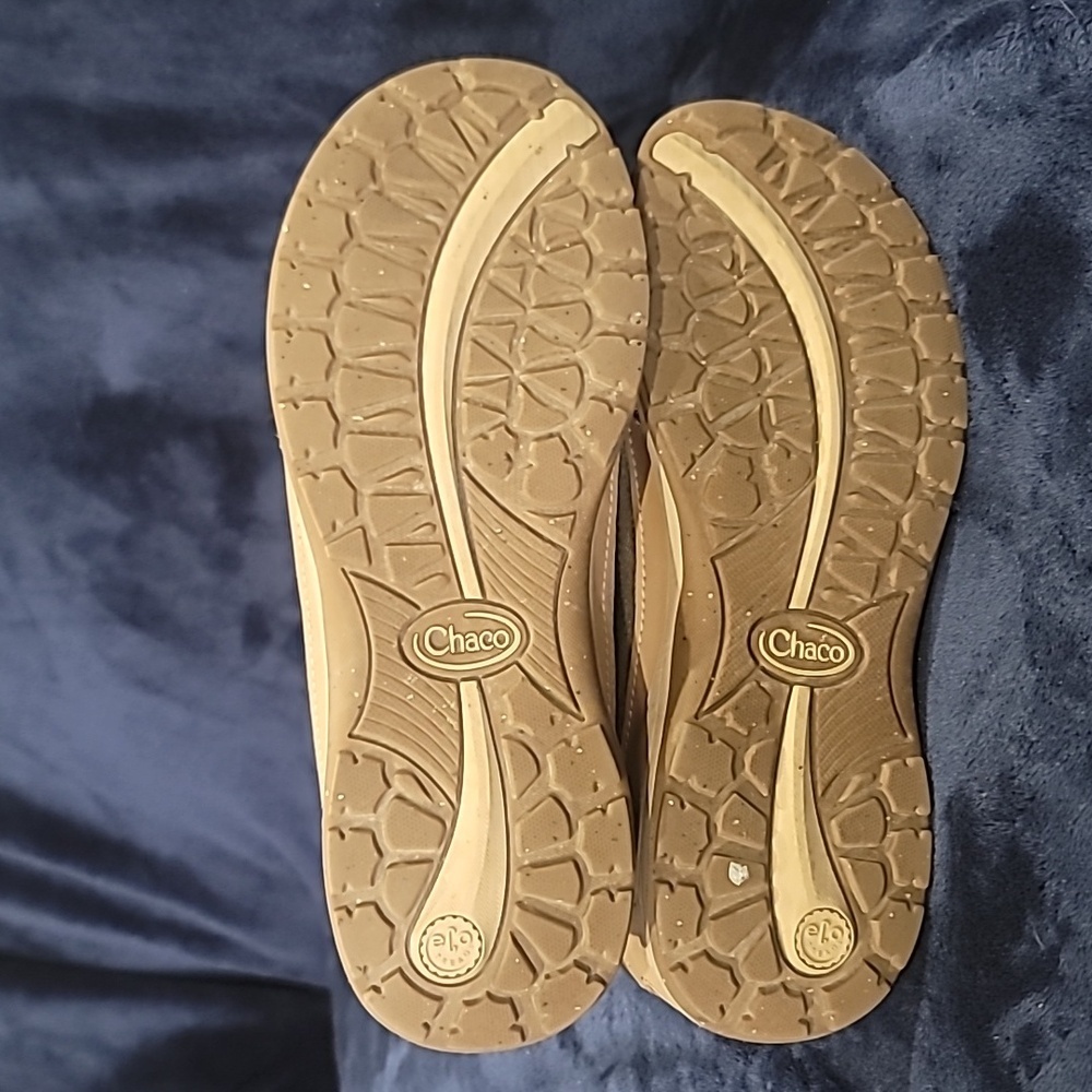 Chaco Women's Tan Athletic Hiking Shoes Sneakers Outdoor Trail Size 11 - Picture 7 of 8